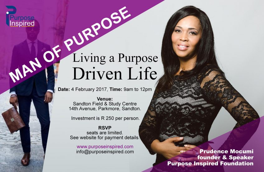 Man of Purpose: Living on Purpose