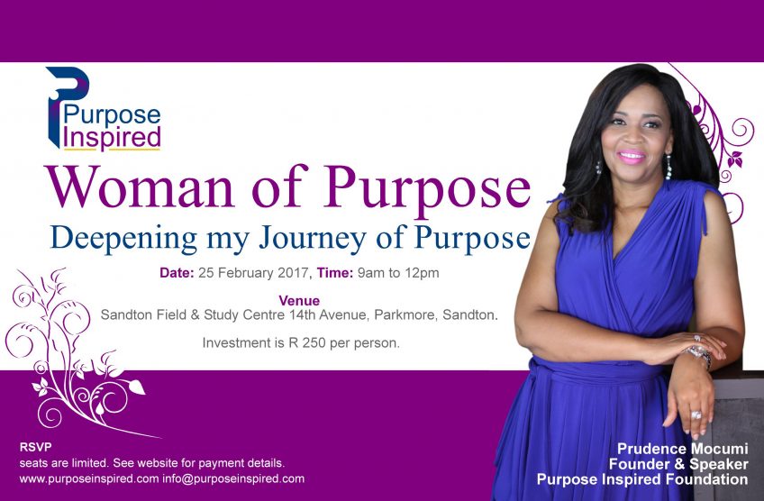 Woman of Purpose: Deepening My Journey of Purpose